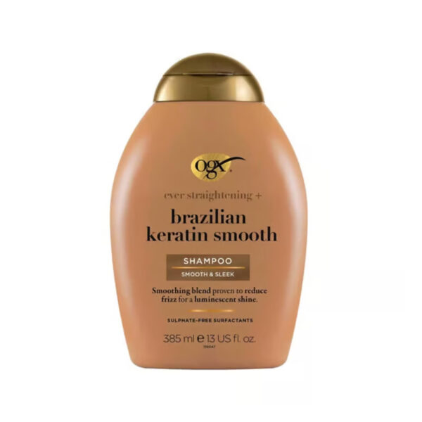 OGX Brazilian Keratin Smooth Shampoo 385ml