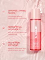 Sheglam Clear Away Eye And Lip Makeup Remover 80 Ml - Image 3
