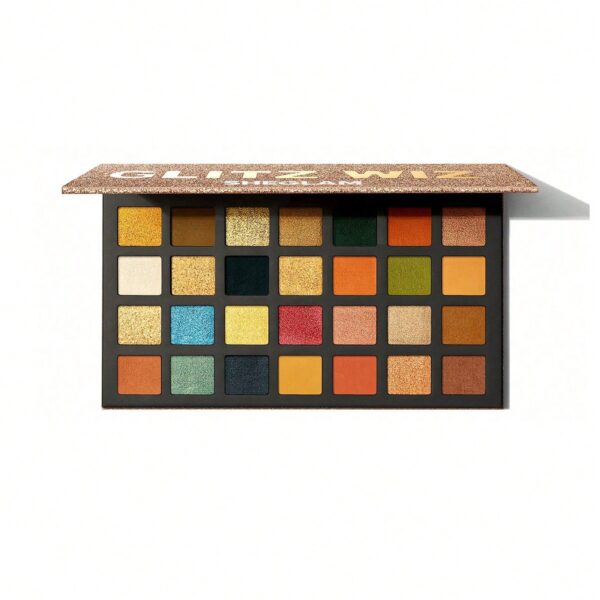 SHEGLAM Glitz Wiz Eyeshadow Palette 28 Color Brick Lane