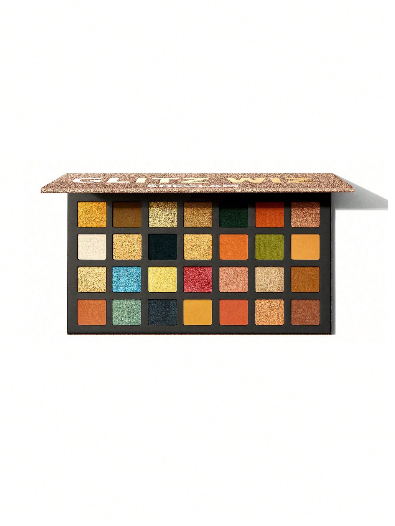 17153097636b401d58fa58cc77d5bd42701ed497e6.jpg SHEGLAM Glitz Wiz Eyeshadow Palette 28 Color Brick Lane - Image 1