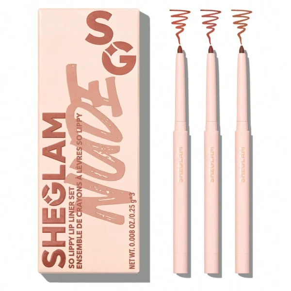 Sheglam So Lippy Lip Liner Set- Au Naturel