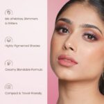 Swiss Beauty Lustre Eyeshadow Palette Rose N Petals 01 - Image 3