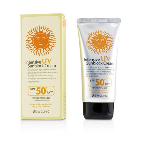 3w Clinic Intensive UV Sunblock Cream- 70ml