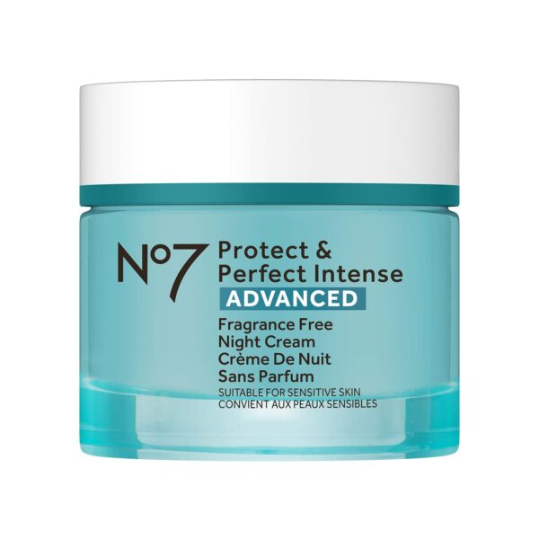 No7 Protect & Perfect Intense Advanced Fragrance free Night Cream 50 ML