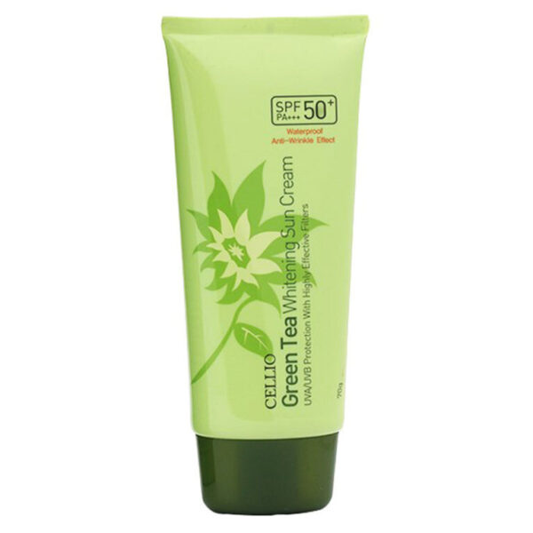 Dr Cellio Green Tea Whitening Sun Cream Spf 50 Waterproof 70gm