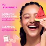 Dot & Key Watermelon Cooling Gel Face Wash With Vitamin C & Cucumber 100ml - Image 4