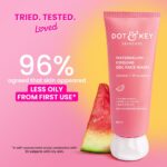 Dot & Key Watermelon Cooling Gel Face Wash With Vitamin C & Cucumber 100ml - Image 3