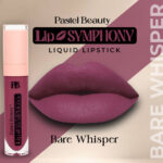 Pastel Beauty Lip Symphony Liquid Lipstick 01 Bare Whisper - Image 2