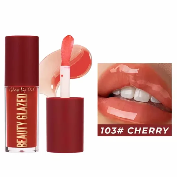 Beauty Glazed Glow Lip Oil Cherry 103