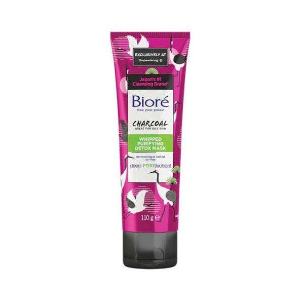 Biore Charcoal Whipped Purifying mask 110g