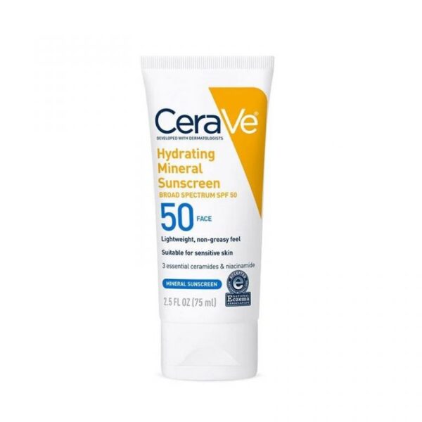 Cerave Hydrating Sunscreen Broad Spectrum SPF50 75ml