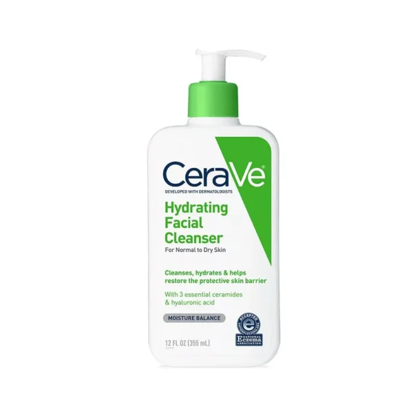 Cearve hydrating facial cleanser for normal to dry skin 355ml