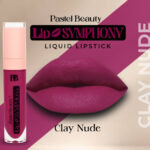 Pastel Beauty Lip Symphony Liquid Lipstick 04 Clay Nude - Image 2