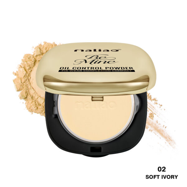 Maliao Be Mine Oil Control Powder 02 Soft Ivory
