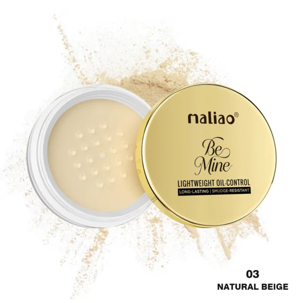 Maliao Be Mine Lightweight Oil-Control Long Lasting Smudge-Resistant Powder 04 Banana