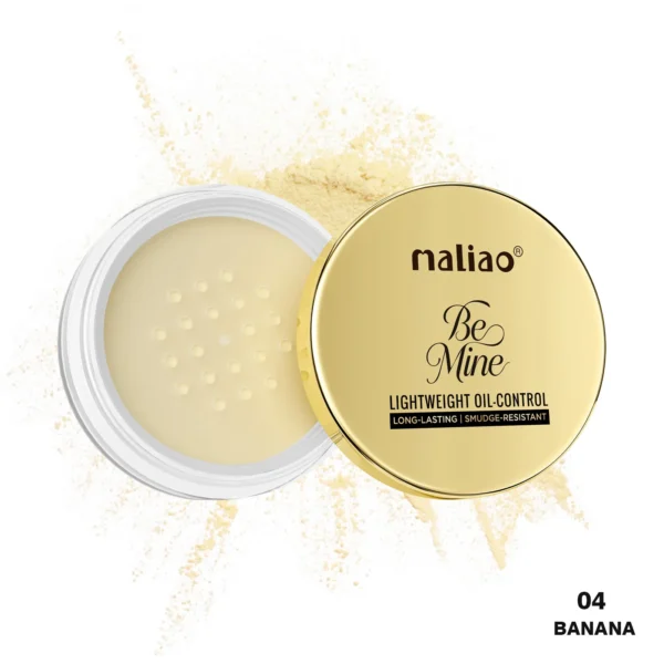 Maliao Be Mine Lightweight Oil-Control Long Lasting Smudge-Resistant Powder 03 Natural Beige