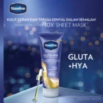 Vaseline Healthy Bright Gluta-Hya Serum Burst Lotion Overnight Radiance 300ml - Image 3