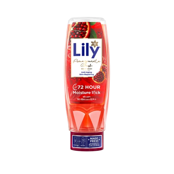 Lily Pomegranate Crush Body Wash 500ml