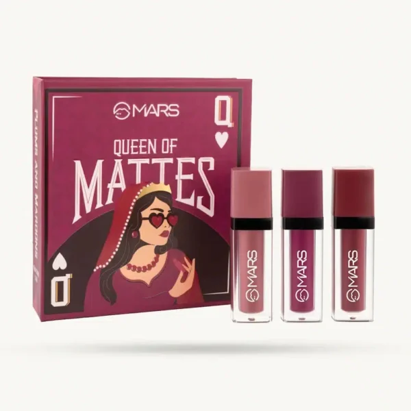 MARS Queen of Mattes Liquid Lipsticks Plums And Maroons 02