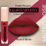 Pastel Beauty Lip Symphony Liquid Lipstick 06 Muted Rose - Image 2