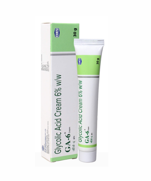 KLM Laboratories Glycolic Acid Cream 6%, GA-6-30g