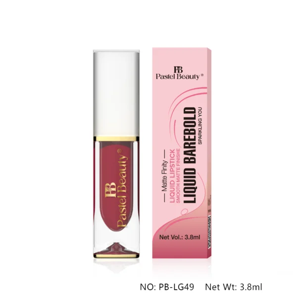 Pastel Beauty Matte-Finity Liquid Barebold Lipstick 07 Nude