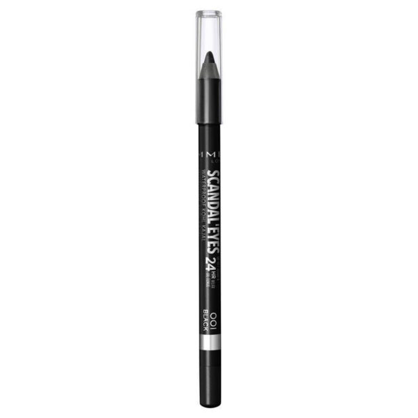 Rimmel Scandaleyes Waterproof Kohl Kajal-001 black