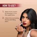 Swiss Beauty Matte Cat Lip Crayon 13 Red Chill - Image 4