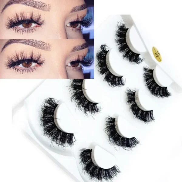 Skonhed 5 Fashion Eyelashes G808