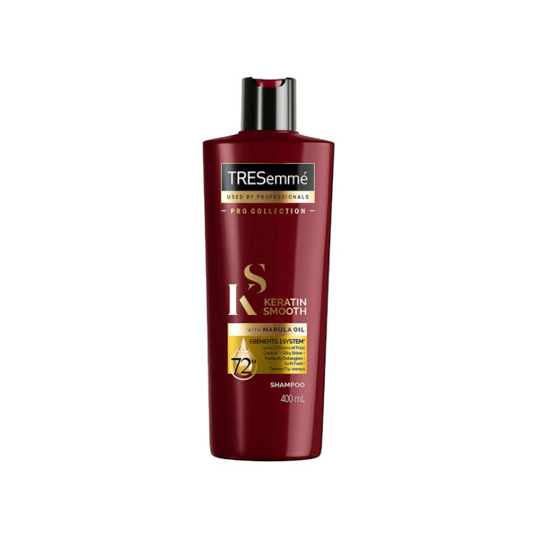 TRESemme Keratin Smooth Hair Shampoo with Marula Oil 400ml
