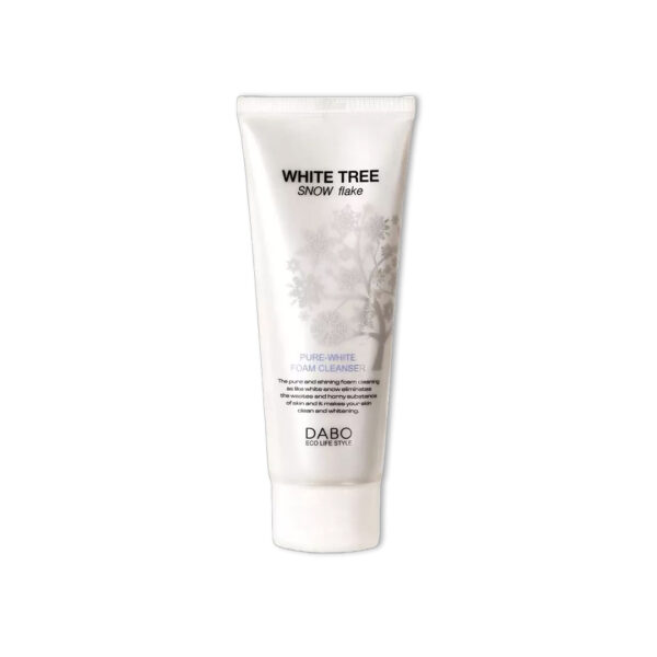 Dabo White Tree Saow Flake Pure White Foam Cleanser 150 ml