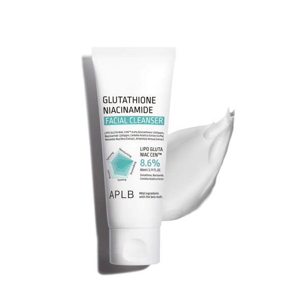APLB Glutathione Niacinamide 8.6% Facial Cleanser 80ml