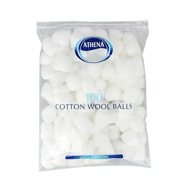 Athena Beaute Cotton Wool Balls 100 Pcs