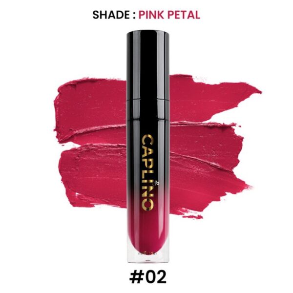 Caplino Liquid Matte Lipstick 02 Pink Petal