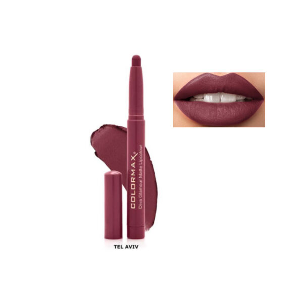 Colormax Diva Glamour Matte Lipcolour - Tel Aviv