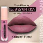 Pastel Beauty Lip Symphony Liquid Lipstick 12 Crimson Flame - Image 2