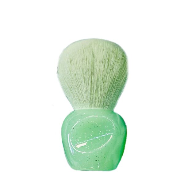 Single Small Apple Loose Powder Brush Green