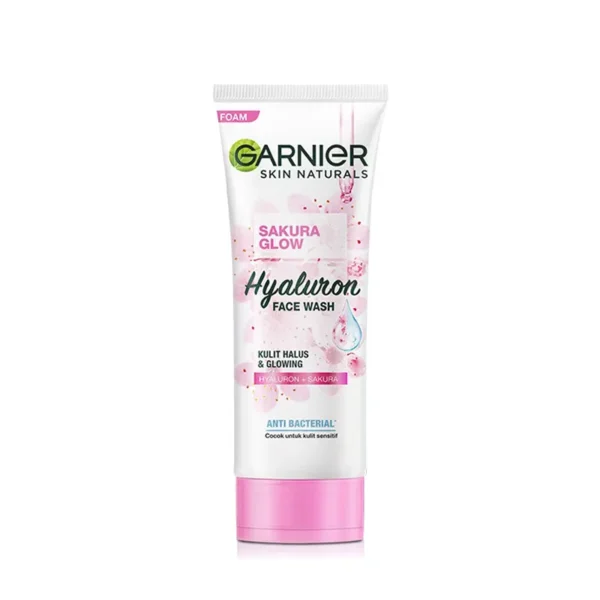 Garnier Sakura Glow Hyaluron Facewash 100ml-PO