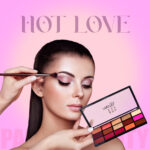 Pastel Beauty Eyeshadow Hot Love 15 Colour - Image 3