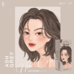 Kota Hair Color Cream Metal - Ash Grey - Image 3