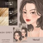 Kota Hair Color Cream Metal - Ash Grey - Image 2