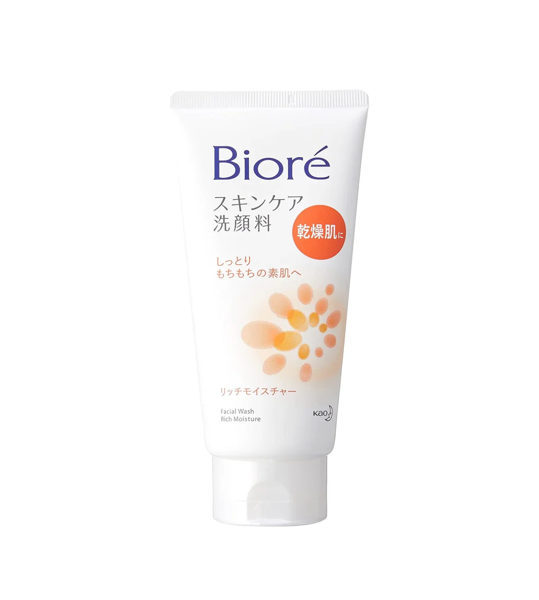 Biore Facial Wash Rich Moisture 130g