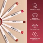 Swiss Beauty Matte Cat Lip Crayon 13 Red Chill - Image 3