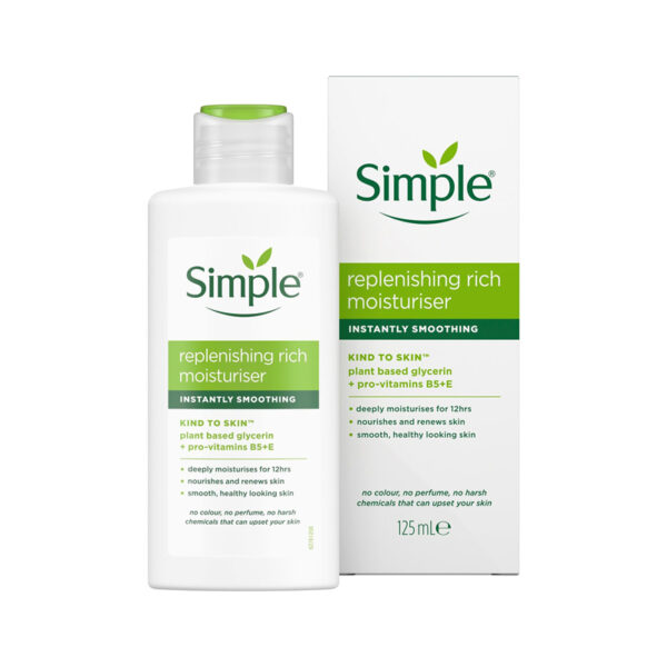 Simple Replenishing Rich Moisturiser 125ml PO