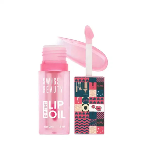 Swiss Beauty Dip Tint Lip Oil - 03 Peach