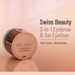 Swiss Beauty Eyebrow & Gel Eyeliner 2 in 2 Brown02 - Image 2