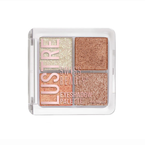 Swiss Beauty Lustre Eyeshadow Palette 04 Shimmer N Shine