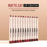 Swiss Beauty Matte Cat Lip Crayon 11 Wild Rose - Image 5
