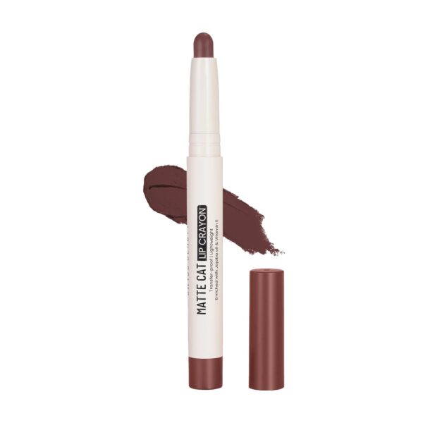 Swiss Beauty Matte Cat Lip Crayon 20 Chocolate
