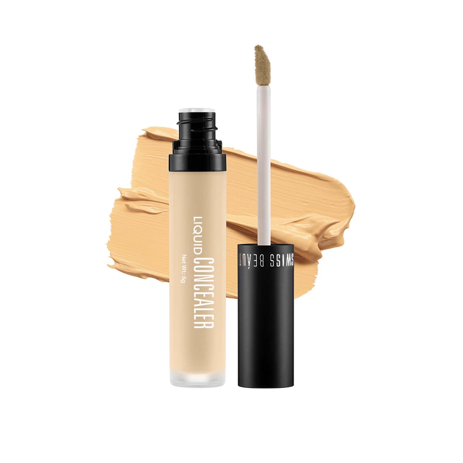 swiss-beauty-perfect-liquid-concealer-07.jpg Swiss Beauty Liquid Concealer 07 Yellow - Image 1